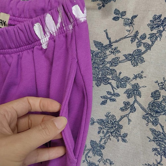 Gallery Dept Purple Joggers Sweatpants Unisex - Picture 5 of 10